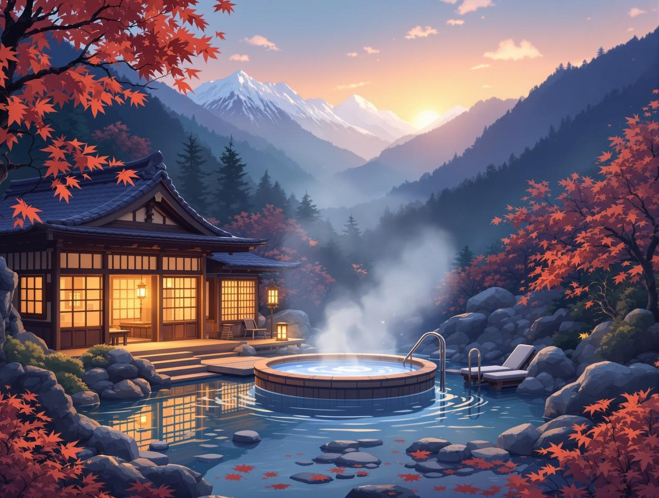 最新网红短剧在线观看 - 温泉旅店 - 山间疗愈物语